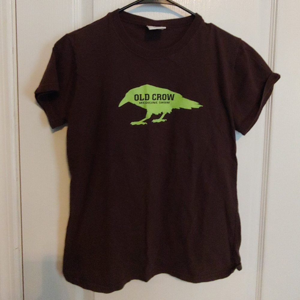 Old crow medicine show concert tee.
